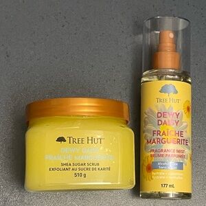 NEW Tree Hut Dewy Daisy Shea Sugar Scrub & Body Mist